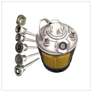 Barril de limpieza acero inoxidable 9 lts