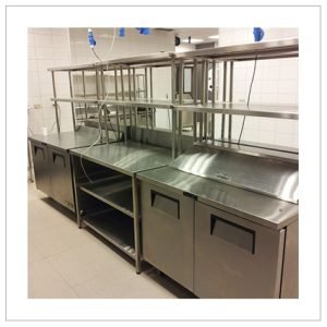 Muebles de acero inoxidable