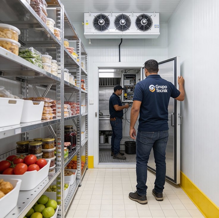 ¿Por qué Elegir a Grupo Tecnik para el Mantenimiento de Cuartos Fríos